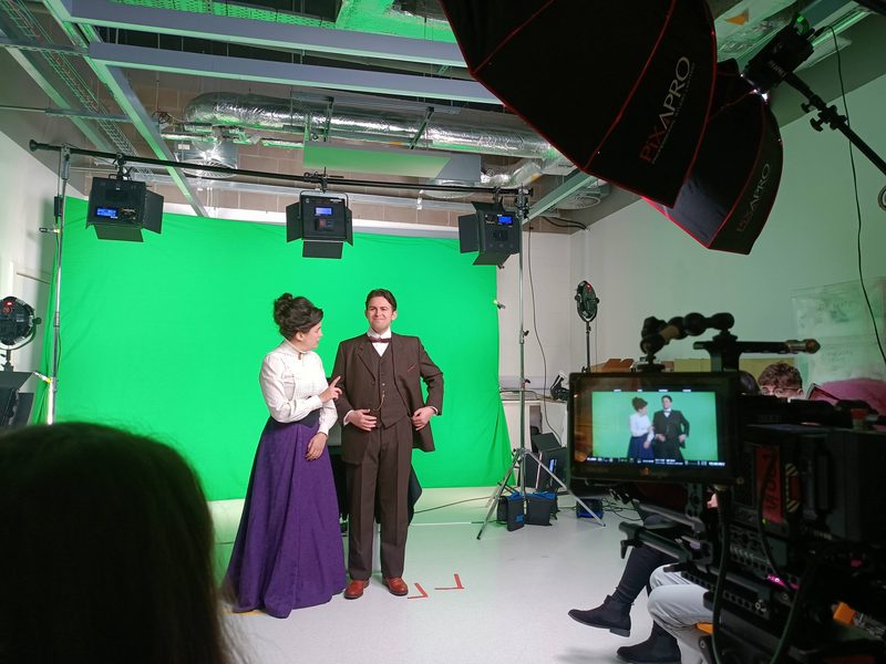 Green screen shoot